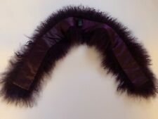 Marks and Spencer Ladies Sheepskin/ Lambswool Scarf. One Size. Purple/Mulberry