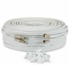 10m Metre White Twin Satellite