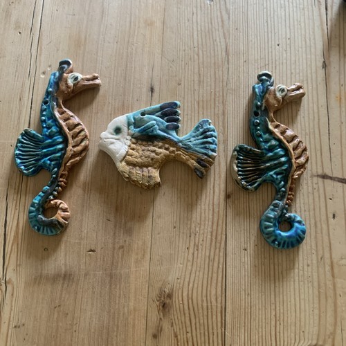 Pottery fish seahorse - fish,