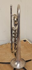 C.G.CONN A/Bb 'VICTOR' Cornet c.1930s with micro-tuning Wheel...very rare.