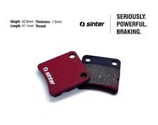 Sinter kart brake pads S-222