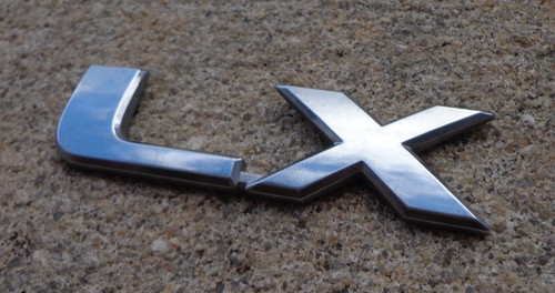 Honda civic trunk emblem - lx,