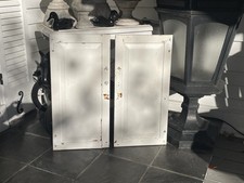 2 VTG PINE WHITE RAISED PANEL
