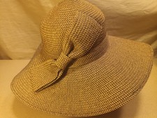 D&Y Summer Sun Hat Wide Brim Floppy  Made of Paper Women’s 57cm