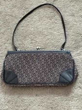 DKNY Genuine Brown Monogrammed