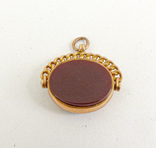 9ct Rose Gold Fob Watch Swivel