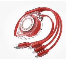Retractable 3 in 1 Multi USB