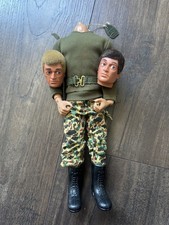 Vintage Action Man General Mills 1975 Eagle Eyes  Talking Commander + Extra head