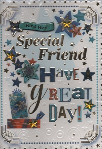 Special friend male birthday - friend,