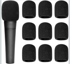 10 Pack Black Microphone