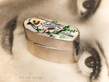 Bird-Budgie-tiny handpainted