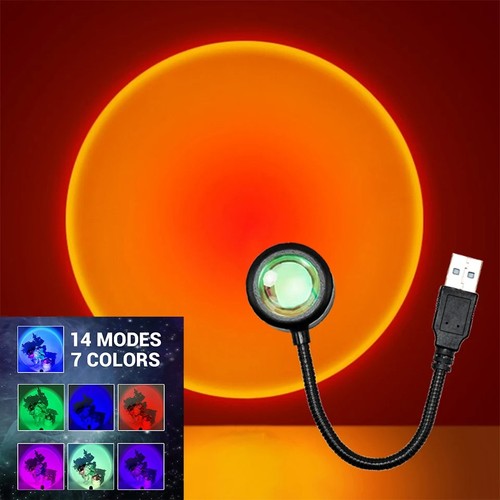 Led sunset projection - led,