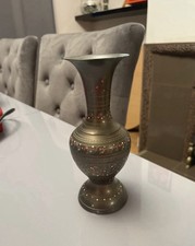 Vintage Brass Handmade Vase