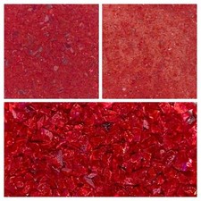 Crushed Opal Ruby Red/ Crushed Bello Opal