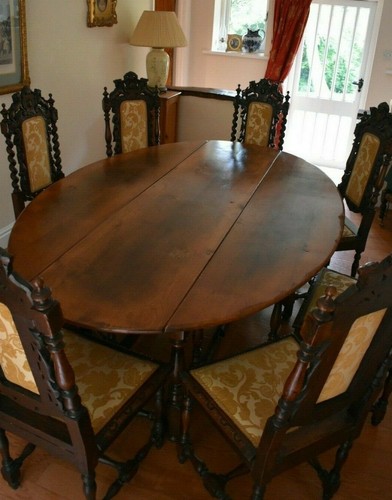 Vintage wake dining - dining, table.