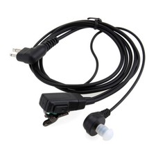 2X SIA Security Earpiece Headset Mic for Motorola Kenwood Baofeng Radio 2 Pin UK