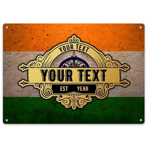 Indian flag bar sign - flag,