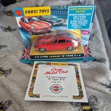 CORGI TOYS Reissue 335 E Type
