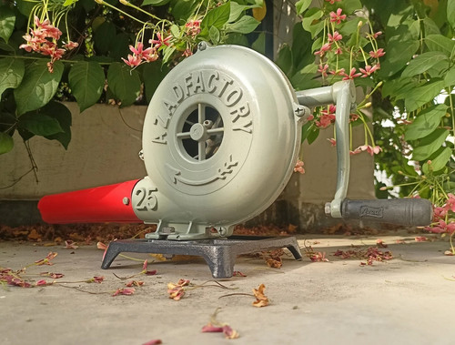 Forge furnace hand crank - furnace,