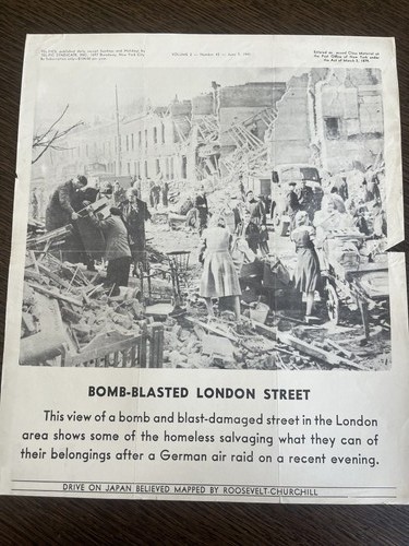 Ww2 tel pics - london, ruins