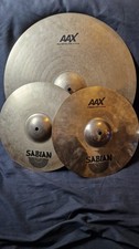 AAX X-Plosion Cymbal set (Crash/Ride and HiHat set) Sabian 14inch and 21inch