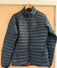New RAB Cirrus Jacket Beluga Size Small