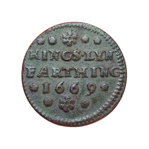 King lynn farthing dated - farthing,