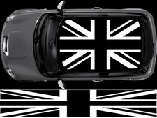 BLACK UNION JACK FLAG ROOF FOR