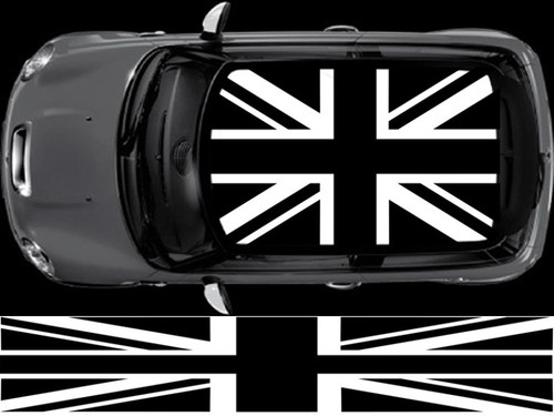 Black union jack flag - jack, for