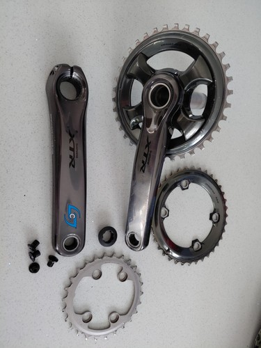 Xtr m9000 crankset with - xtr, stages