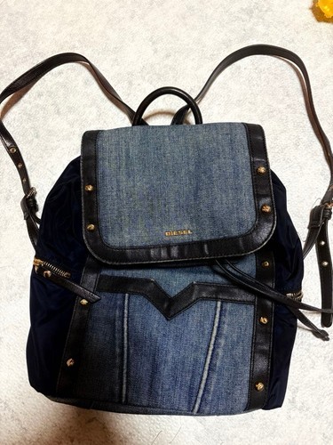 Diesel denim backpack - denim,