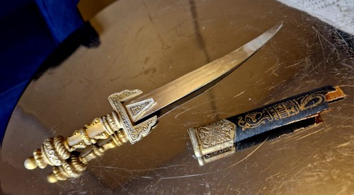 Iranian desk letter opener - iranian,