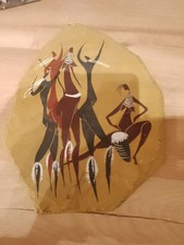 Slate African Wall Hanging