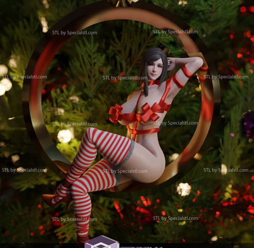 Tifa lockart sexy christmas - tifa,