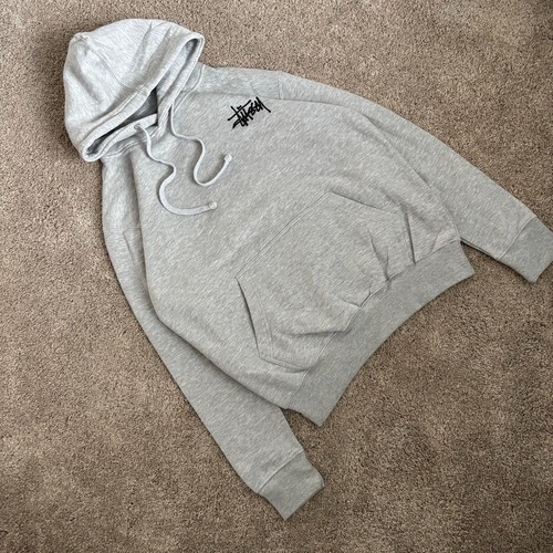 Stussy men grey pullover - stussy,