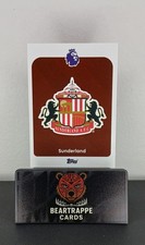 2025/2026 Sunderland Team Badge Topps Premier League