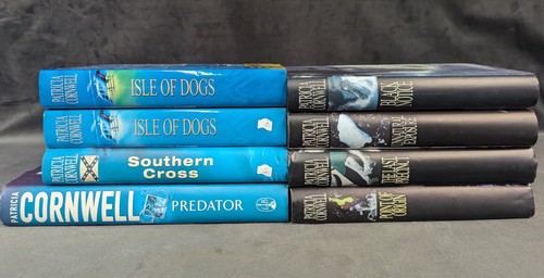 Patricia cornwell hardback - x8,