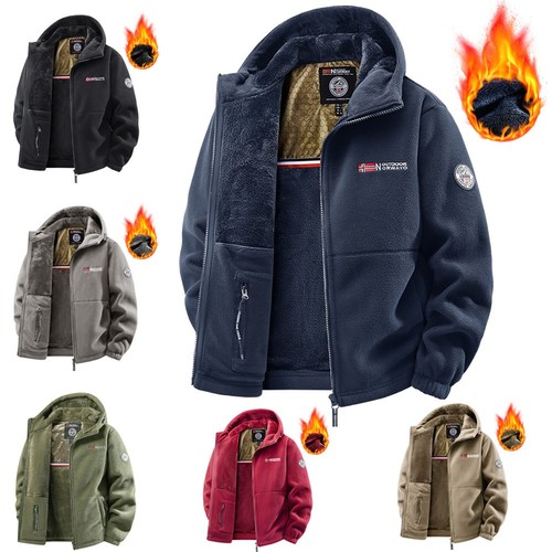 Men fleece jacket outdoor - men, warm