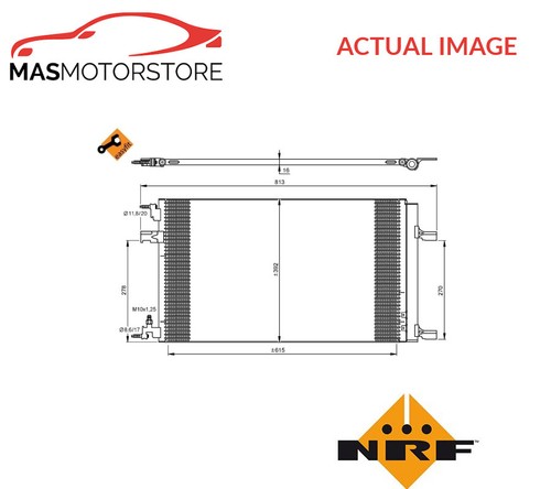Air con condenser - a/c,