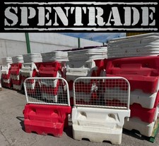 WATER BARRIER SETS 1 x HOG600 TRAFFIC MANAGEMENT PEDESTRIAN SITE SAFETY £19.50ea