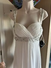 SARA BERNSHAW RARE Stunning Grecian Goddess Angel dress Evening/wedding/prom 