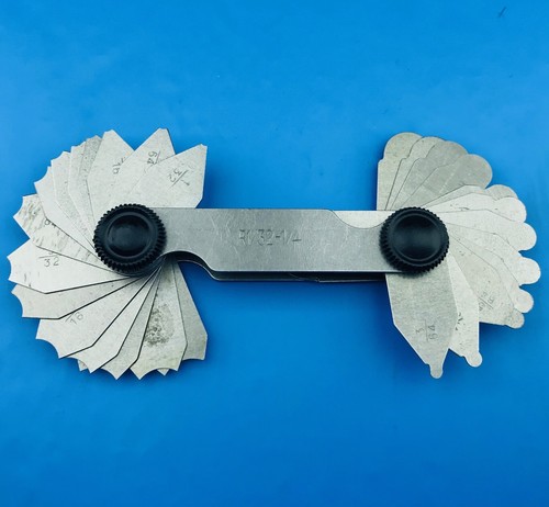 Radius gauge set - foldable, 1/32