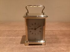 Bayard Duverdrey & Bloquel France Brass 8 Day Carriage Clock  - Lovely Condition