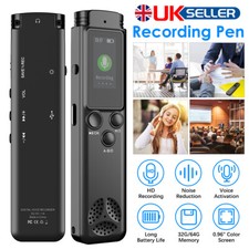 200Hrs Spy Hidden Mini MP3 Digital Voice Activated Recorder 16GB Audio Recording