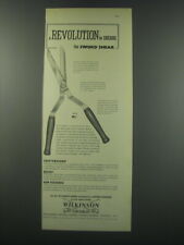 1957 Wilkinson Sword Shear Ad