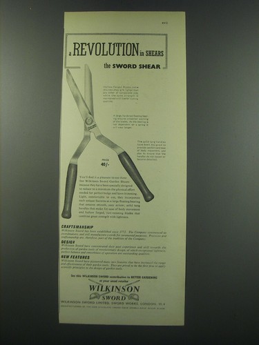 1957 wilkinson sword shear - sword,