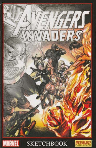 Avengers invaders sketchbook - avengers,