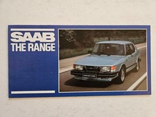 SAAB 99 900 INC TURBO SALES BROCHURE 1982