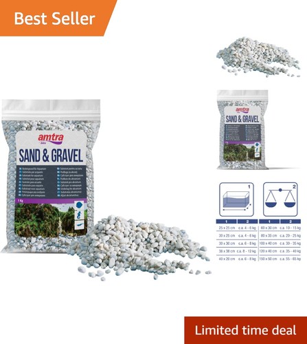 1kg coarse white aquarium - 1kg,