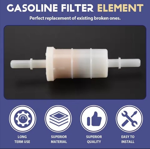Inline fuel filter for - for, 80hp